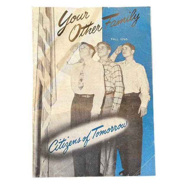 Vtg 1955 Ephemera Your Other Family Citizens Of Tomorrow Christian Home For Kids