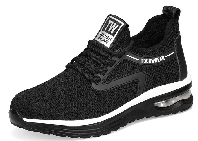 LIGHTWEIGHT MENS WOMENS Safety Trainers Steel Toe Cap Work Boots Shoes ...