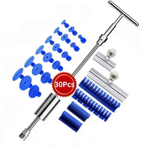 Car Body Slide Hammer Paintless Dent Repair Tools Puller Lifter Hail Removal Kit