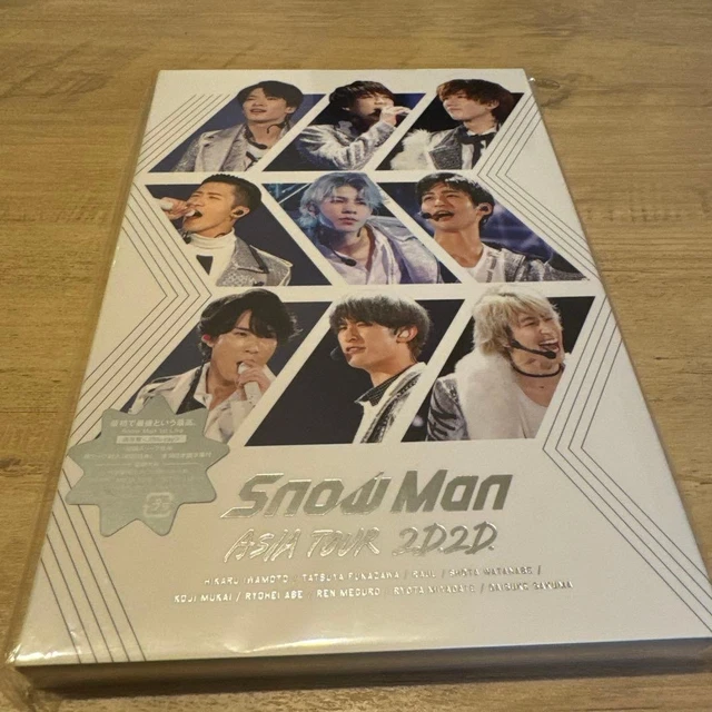 SNOWMAN ASIA TOUR 2D2D Japan 2Blu-ray, limited sleeve, new