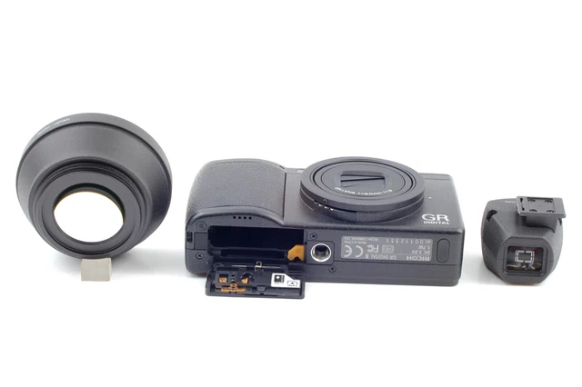 GW-2 GV-1 GH-2 GC-4 Box MINT* Ricoh GR Digital III 3 10.0MP Digital Camera JAPAN 12