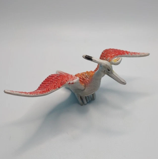 VINTAGE DINOSAUR PTERANODON Pterodactyl Plastic Toy Figure 1980s Hong ...