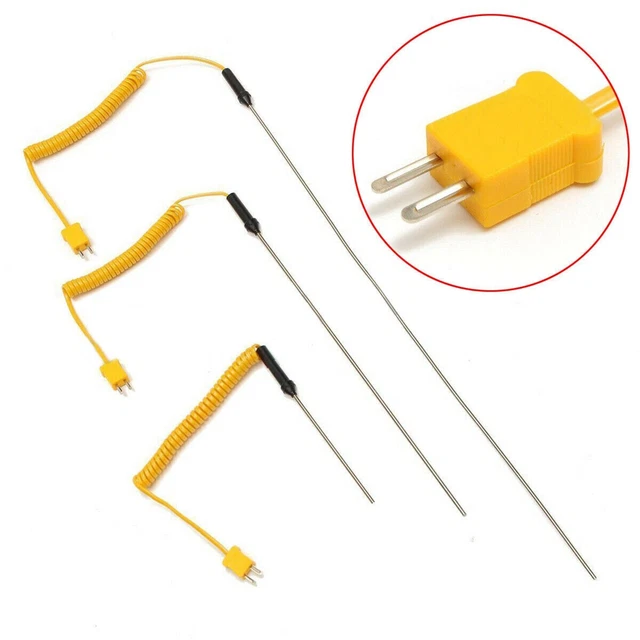Type K Thermocouple Probe with Wide Temperature Range 50℃ to 1200℃