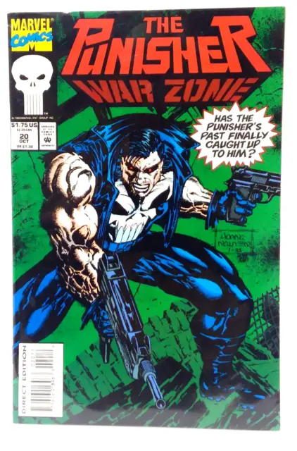 Marvel Comics The Punisher War Zone Issue #20 Direct Edition 1993 (2)