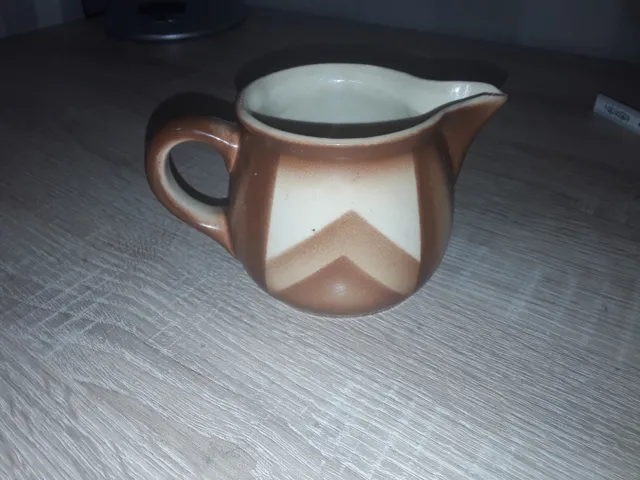 Milchtopf, Henkeltopf, Original BUNZLAU Feuerfest, Kanne, Krug, Made in Germany