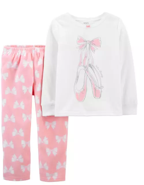 NWT 10 ballerina pajamas ballet toe shoes carters tutu cute glitter birthdays