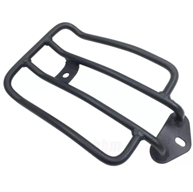 M Balck Solo Seat Luggage Rack For Most 2004+ Harley Sportster XL 883 1200 Model 3