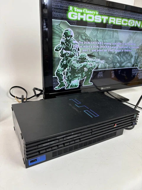 PLAYSTATION PS2 Fat Console System Paquete Juegos PROBADOS EUR