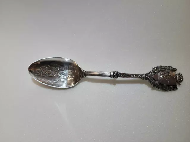 GUSTAVUS SEIFERT CANADIAN STERLING SILVER marked .925 SOUVENIR SPOON  QUEBEC