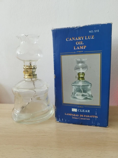 Lámpara, farol o quinqué de parafina Islas Canarias   Canary Luz Oil Lamp