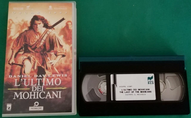 VHS L'Ultimo Dei Mohicani 1992 - Daniel Day Lewis Edizione I Miti Cinema