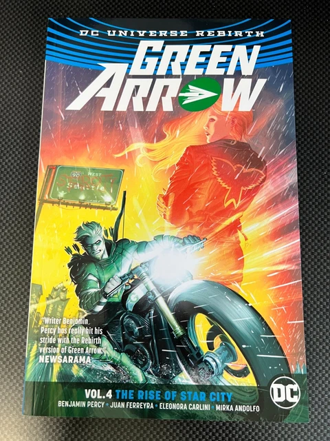 Green Arrow Volume 4 The Rise of Star City DC Universe Rebirth TPB BRAND NEW
