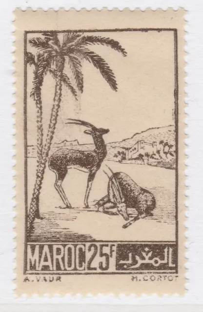 French Colony MOROCCO 1945-47 25fr MNH** Stamp A27P59F26282