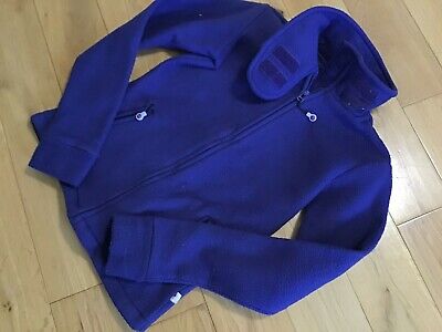 12-13 Years Designer Kangaroos Girl's Blue Fleece Sports Jacket