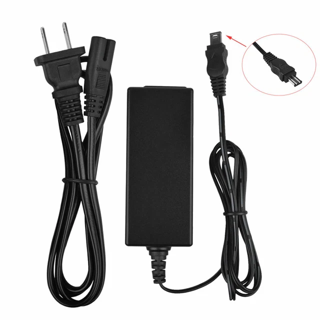 HQRP AC Chargeur Compatible avec Sony HandyCam AC-L20 L20A L20B AC-L25 L25A L200C DCR-SX41 SR40