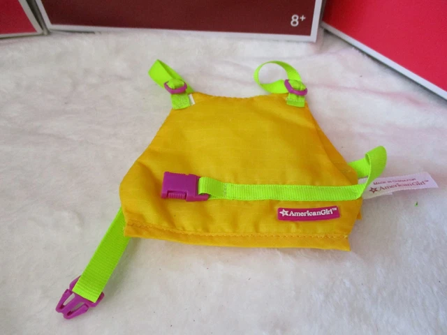 American Girl DOLL Jess’s Kayak & Gear SET LIFE JACKET ONLY