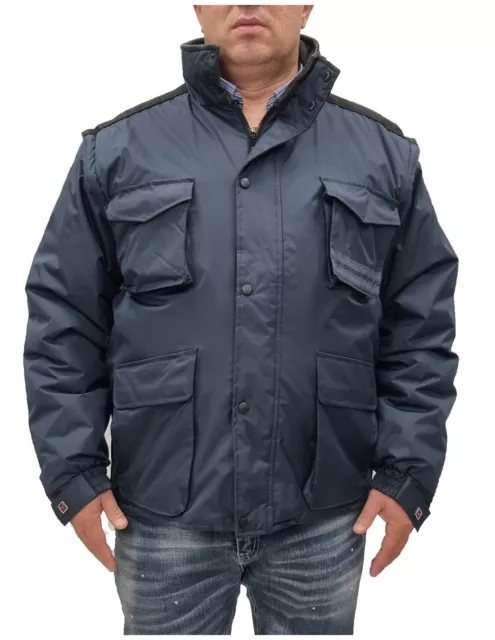 Giubbotto giaccone invernale uomo taglie forti giacca a vento INTER no Maxfort