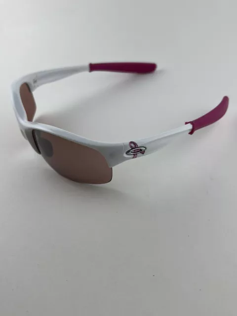 Oakley Commit SQ YSC Breast Cancer Awareness Sunglasses 24-176 White/G30 Iridium