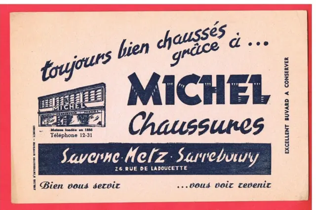 Buvard - Chaussures Michel - Saverne - Metz - Sarrebourg