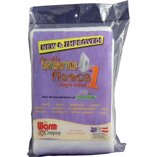Fusible de lana de poliéster Warm Company bateo 36""X45"" -1881