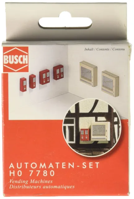 Busch 7780 Gum & Cigarette Vending HO Scenery Scale Model