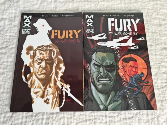 Fury: My War Gone By Volume 1-2 - Garth Ennis - TPB GN - Max/Marvel 2012 •READ