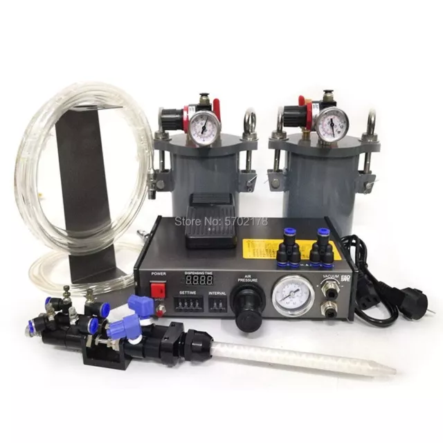 Precision resin Auto Glue Dispenser Solder Paste Liquid Controller Dropper Fluid