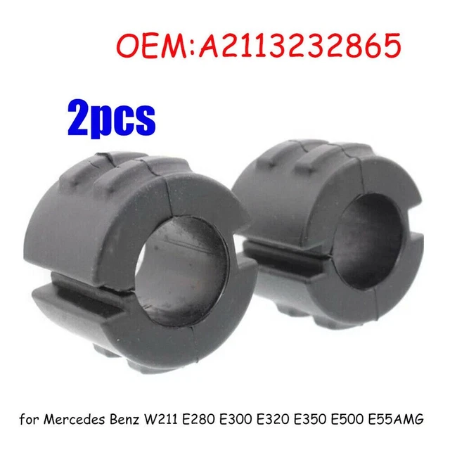 PAIR OF FRONT Stabilizer Bar Bushings for Mercedes For Benz W211 E