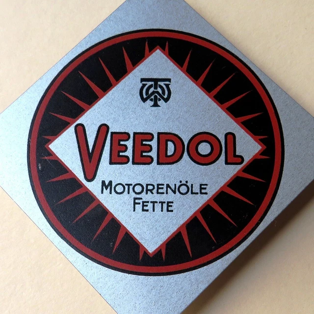 VEEDOL Motoren Öle Hamburg um 1935 PERFEKT Auto LKW Ölwechsel Tankstelle RARITÄT