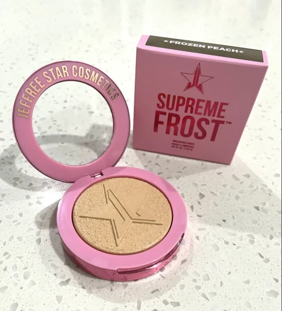 Jeffree Star Cosmetics FROZEN PEACH Supreme Frost Highlighter New & Authentic