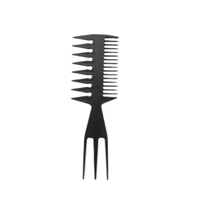 -Sided Wide Tooth Styling Comb Hair Fork Comb Beauty Salon Tool L2R45719