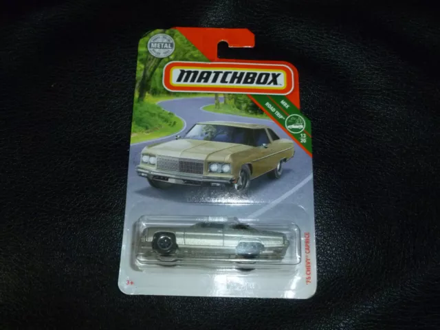 2018 Matchbox ‘75 Chevy Caprice 2 Door MBX Road Trip (13/20) - New