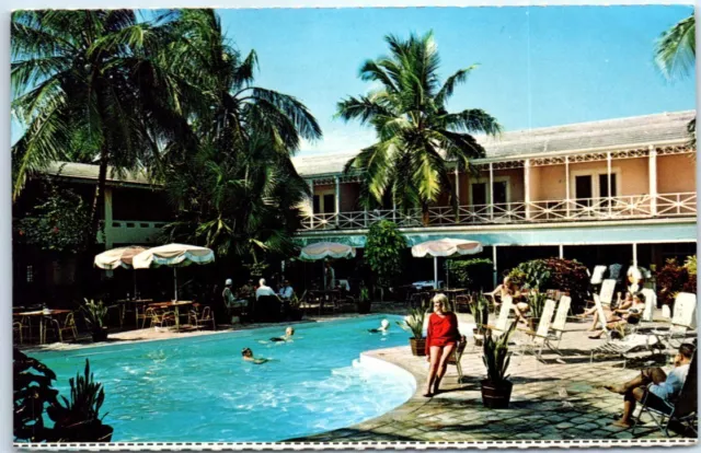 Pool and Dining Terrace - Pilot House Club - East Bay Street - Nassau, Bahamas