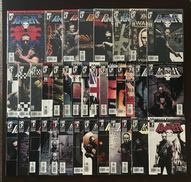 Punisher #2-37 (Marvel Knights; 2001) Garth Ennis, Steve Dillon