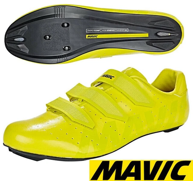 MAVIC Herren Cosmic Road Radschuhe (Schwefelfrühling) UK Größe 9 UVP £ 100
