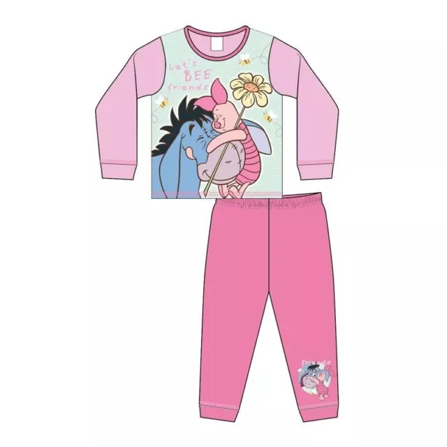 Girls' Disney Eeyore Winnie The Pooh Pyjamas - Let's Bee Friends!