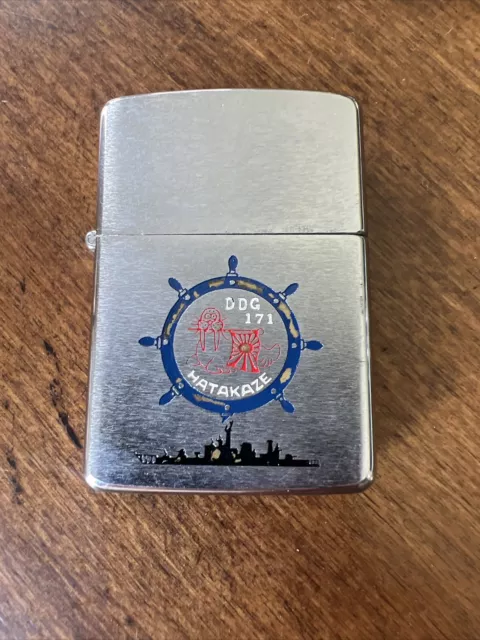 Zippo Lighter DDG 171 Hatakaze Japan Maritime Self-Defense Force