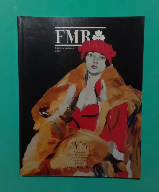 Fmr- Rivista- Edizione Italiana-N. 70  1989- Mensile Franco Maria Ricci