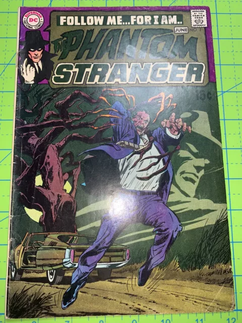 Phantom Stranger Issue #7 DC Comics June 1970 Neal Adams Justice League dark