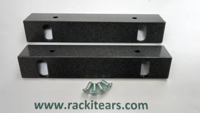 Rack ears to fit Oberheim Matrix 6r rack with mounting screws