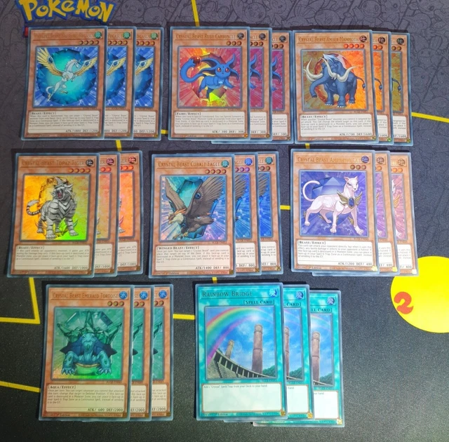 CRYSTAL BEAST DECK Core (69 Cards) Rainbow Dragon Speed Duel Bundle YuGiOh GX 14.95 - PicClick UK CRYSTAL BEAST DECK Core (69 Cards) Rainbow Dragon Speed Duel Bundle YuGiOh GX 14.95 - PicClick UK