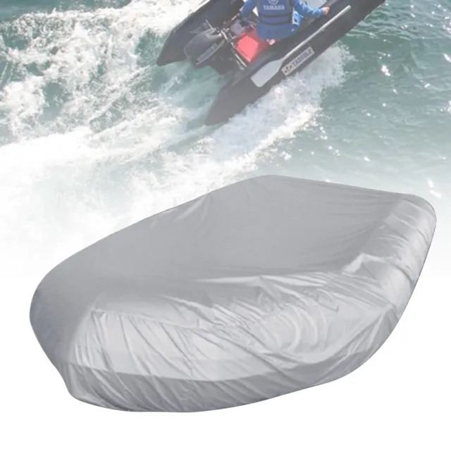 Boat Cover Heavy Duty Trailerable Rigid Inflatable Boat Dinghy Tender Cover US