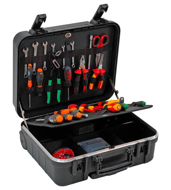 Valise Porte-outils GT LINE à Roues – Modèle MEGA ROUES PEL Avec Trolley, Grand Format