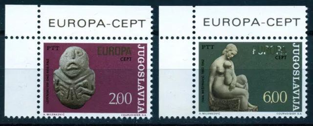 1974 Yugoslavia (Ex): Europa Bordo Foglio (1) Serie Completa