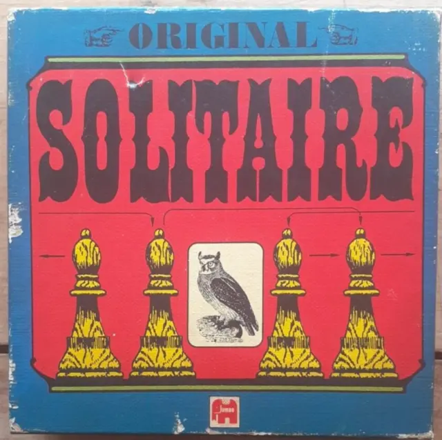 Original Solitaire Jumbo gioco da tavolo 1973