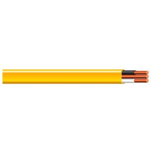 1471602br 50foot 12/2 Nmb Solid With Ground Wire Yellow
