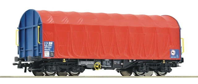 W420 - Wagon long baché - SNCF - ROCO HO - ref 47662