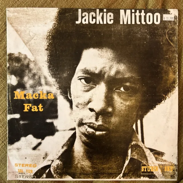 Jackie Mittoo - Macka Fat Studio One lp Reggae RARE