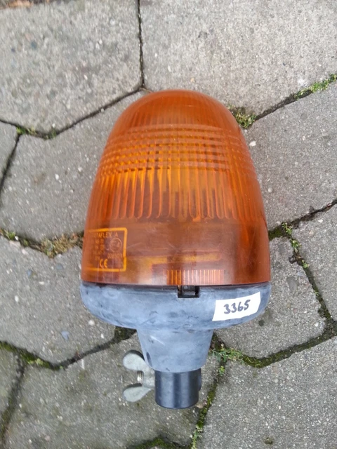 Gyrophare De Sécurité - 12-24 Vcc - Ambre