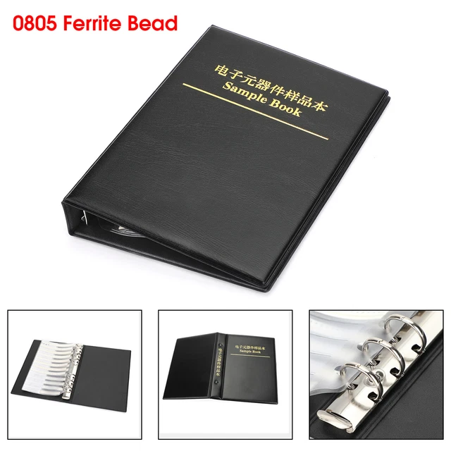 SMD/SMT 0805 Ferrite Campione Libro 22 valori Totali 1100pcs Assortiti
